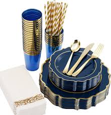 Good Eats Disposable Dinner Party Set